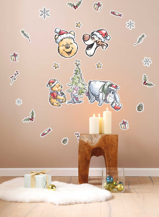 Christmas Wandtattoo Pooh | 50 x Komar | Winnie | Größe 70 cm —